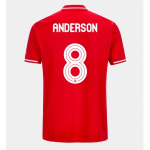 Fotbalové Dres Nottingham Forest Elliot Anderson #8 Domácí Oblečení 2025-26 Krátký Rukáv